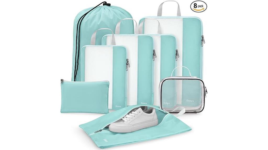 travel compression packing cubes