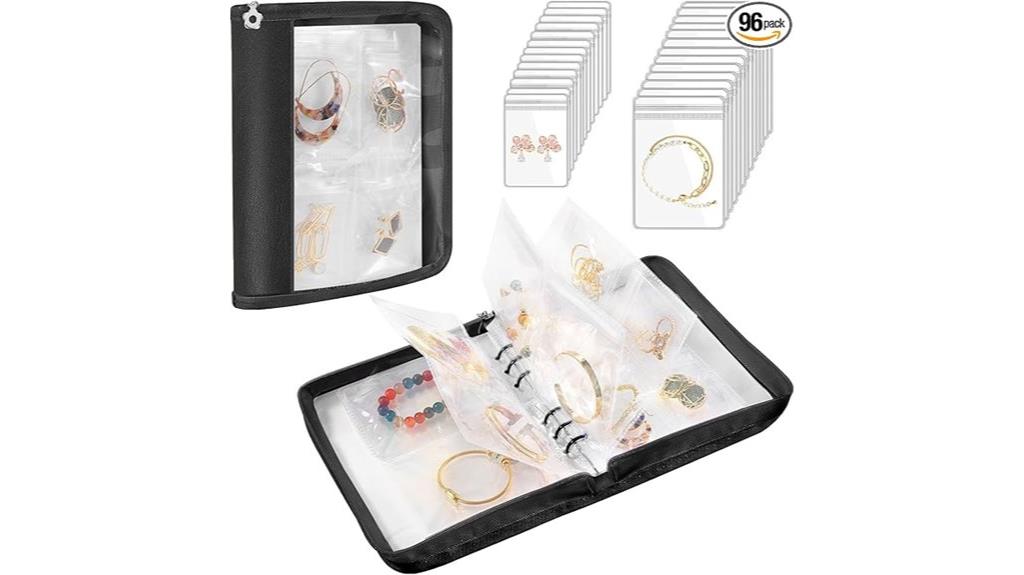 travel jewelry storage case
