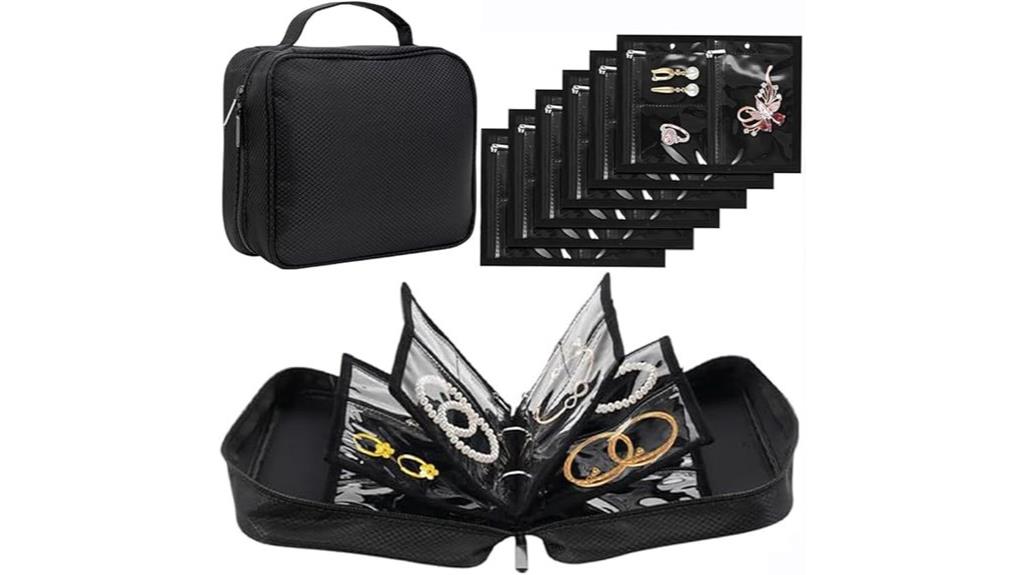 travel waterproof jewelry organizer