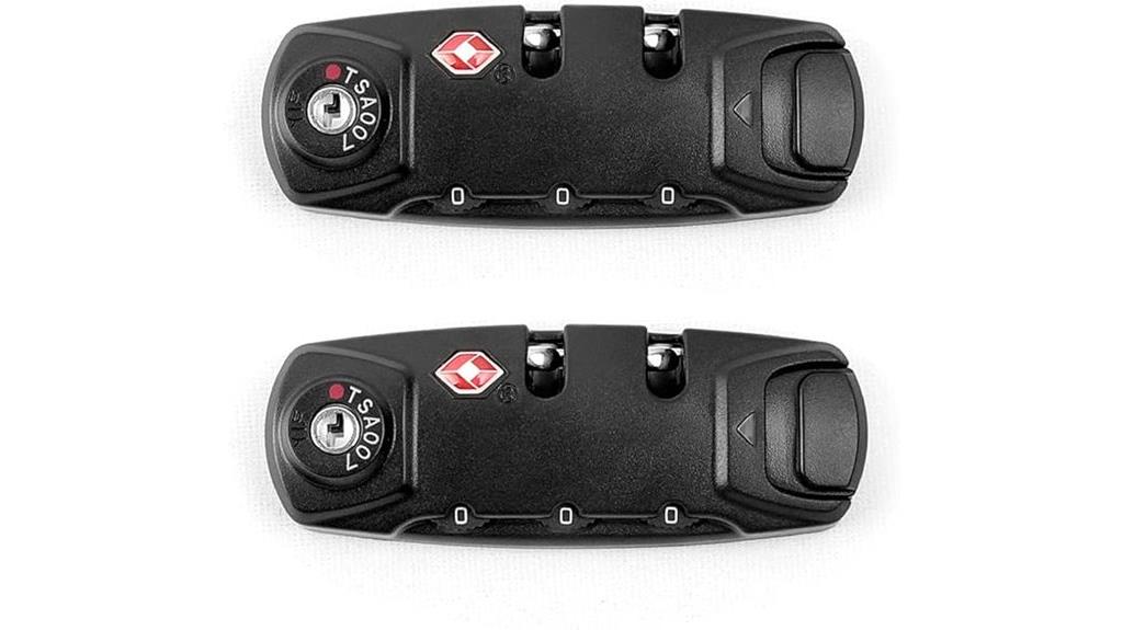 tsa approved lock set