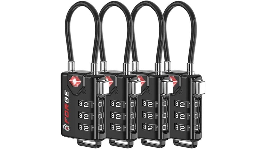 tsa approved re settable luggage lock