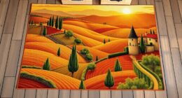 tuscan inspired rustic rug collection