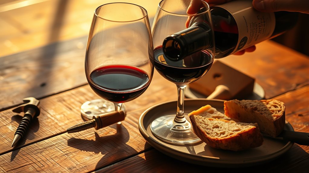 Tuscanisches Weinabend-Ritual