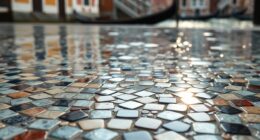 Wasserdichter Bodenbelag im venezianischen Stil