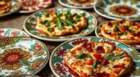 vibrant italian ceramic plates