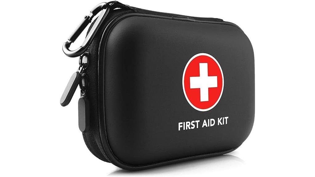 water resistant black first aid kit