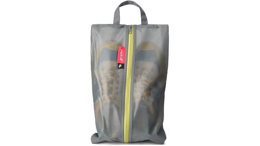 water resistant travel shoe bag