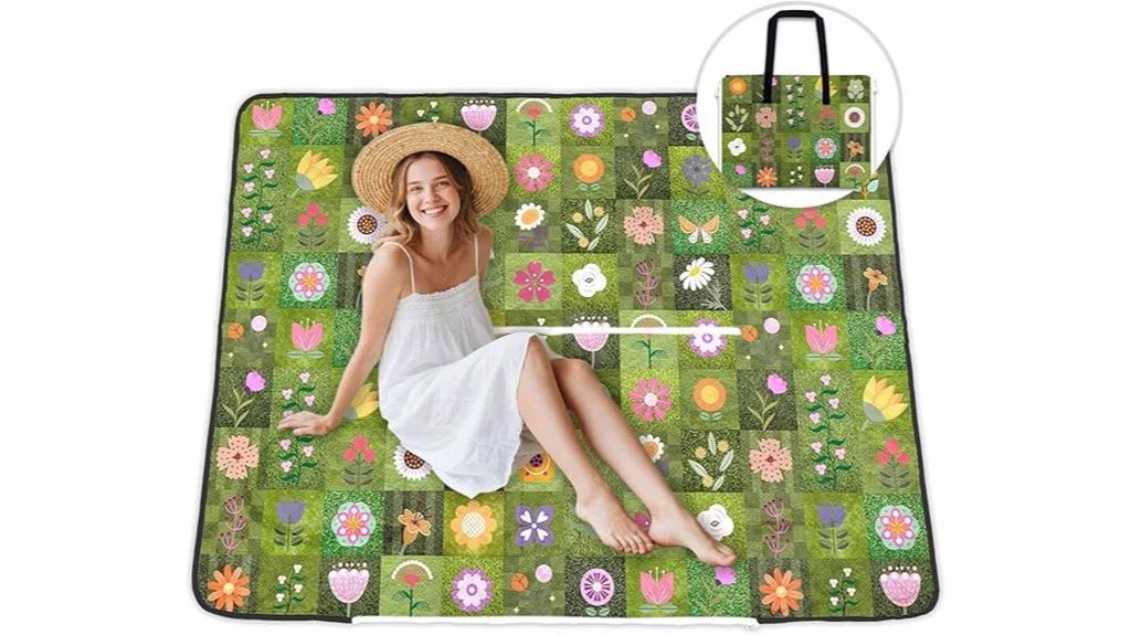 waterproof foldable picnic blanket