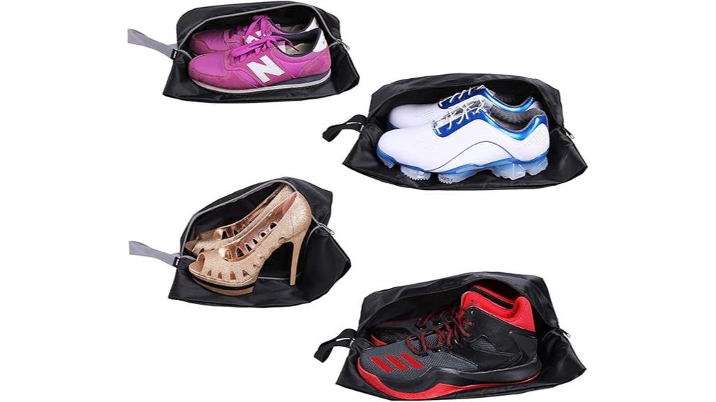 waterproof nylon shoe organizer
