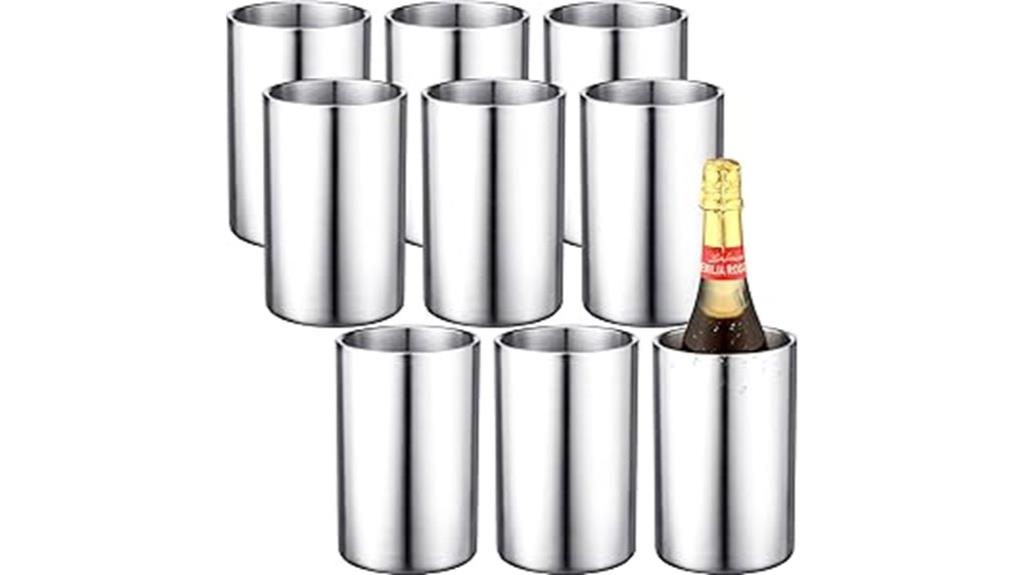 wine cooler bucket set
