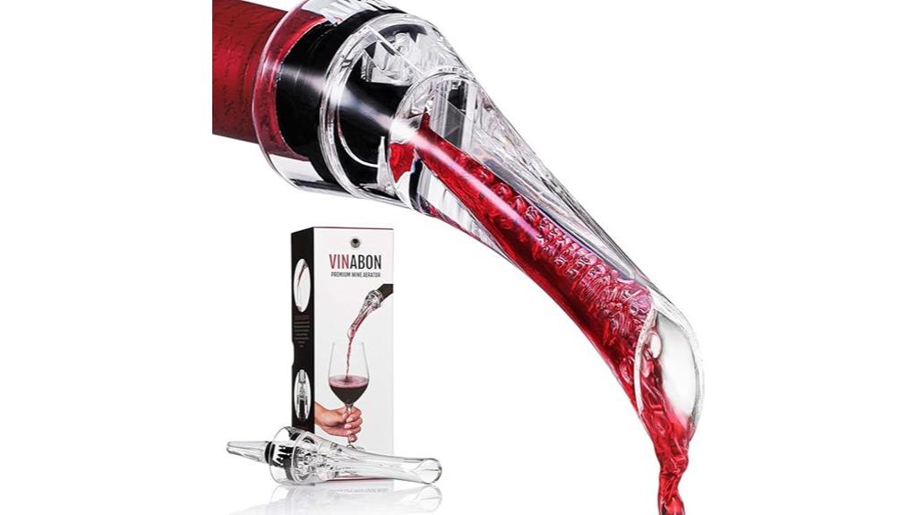 wine pouring spout