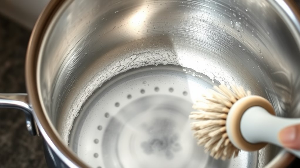address hard water buildup
