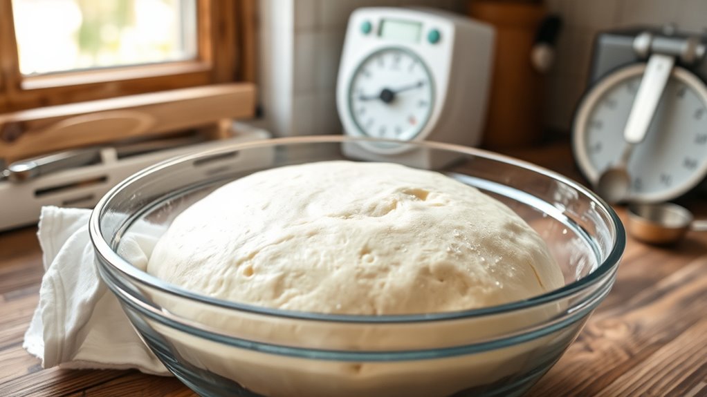 avoid over proofing dough