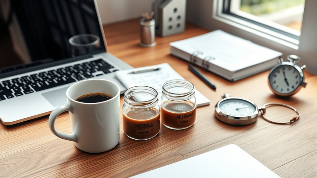 caffeine management schedule guidance