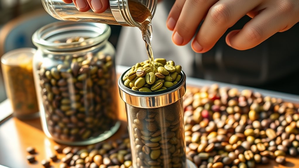 choose fresh beans properly stored