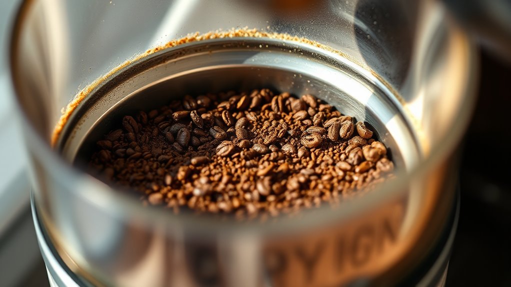clean grinder for fresh flavor