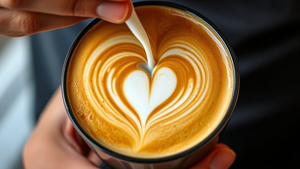 common latte art errors