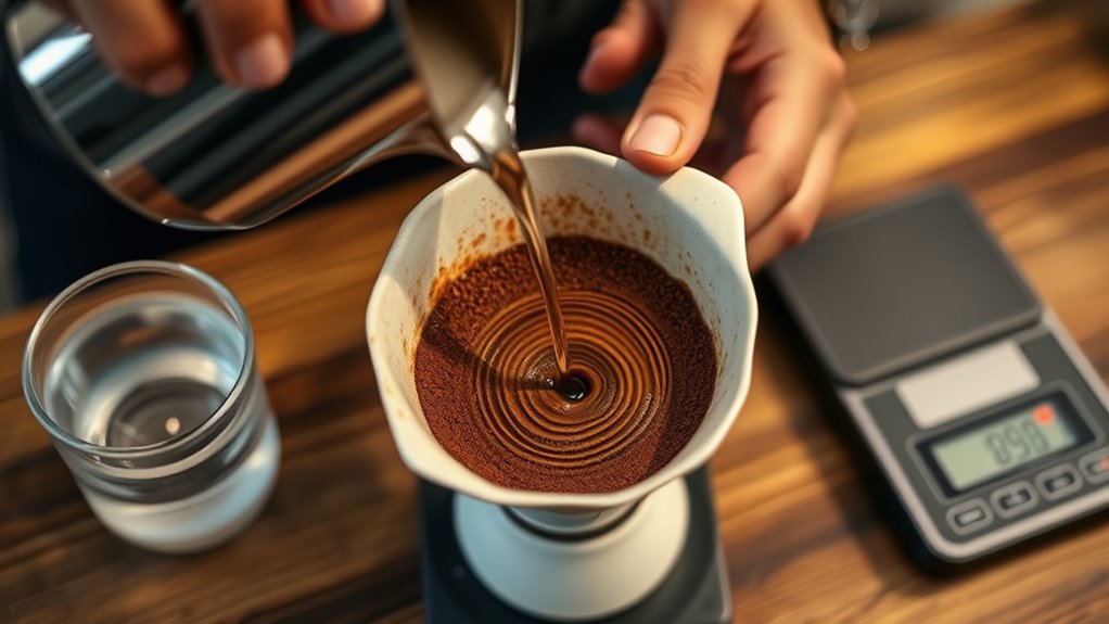 consistent balanced coffee brewing