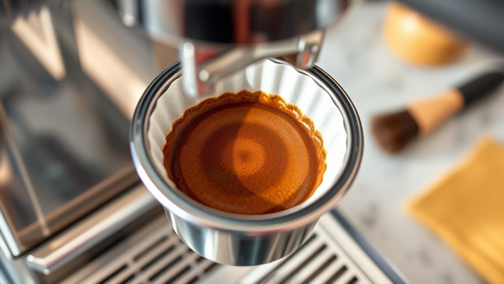 consistent cleaning ensures even extraction