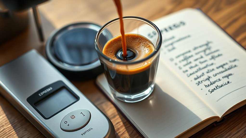 customize espresso flavor balance