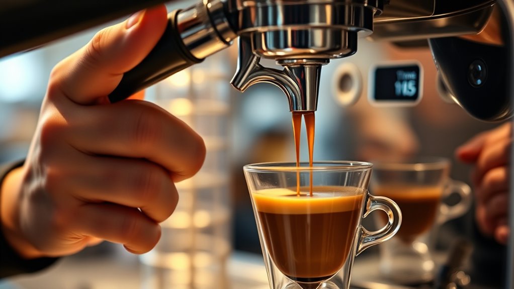 fine tune grind and tamp