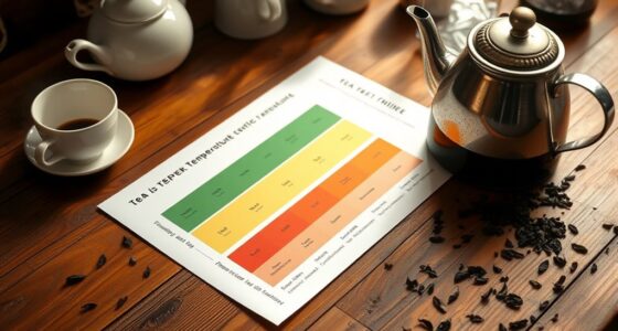 ideal tea brewing temperatures