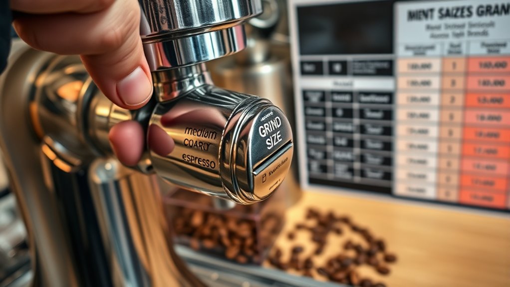 inconsistent grind size labels