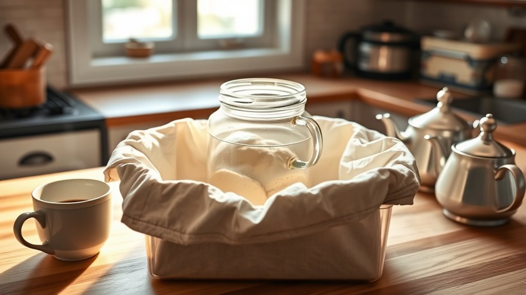 maintain ideal proofing conditions