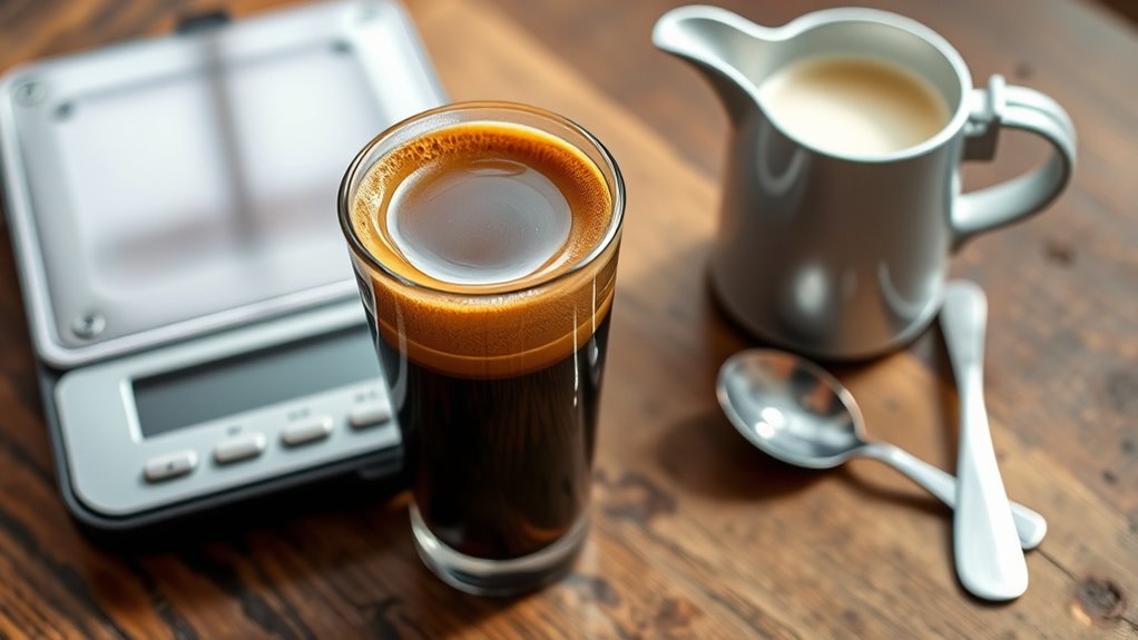 optimal espresso brewing ratios