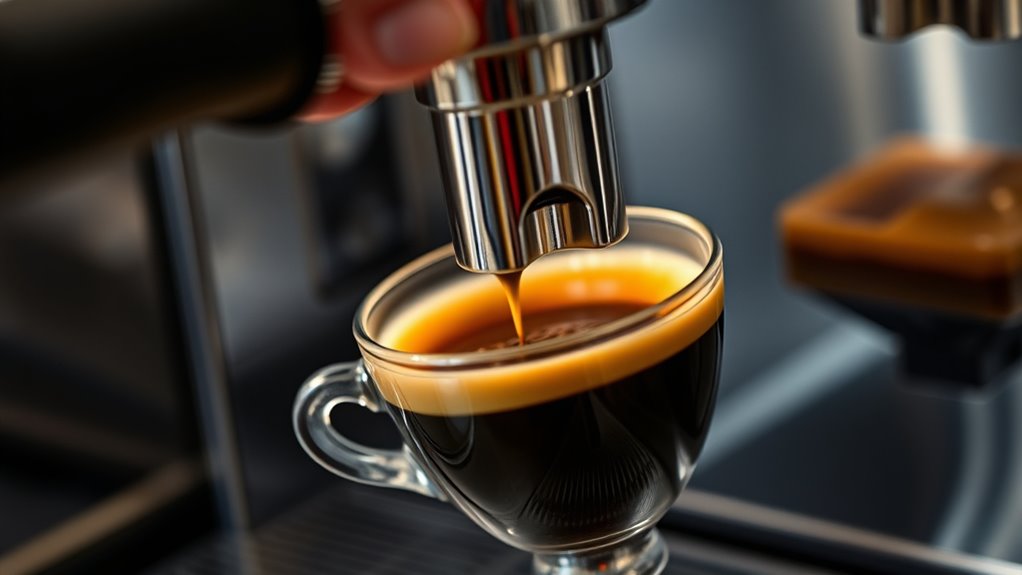 optimal espresso extraction timing