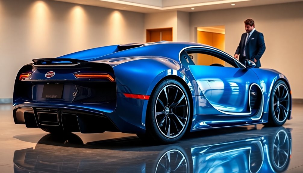 personalized bugatti car experience