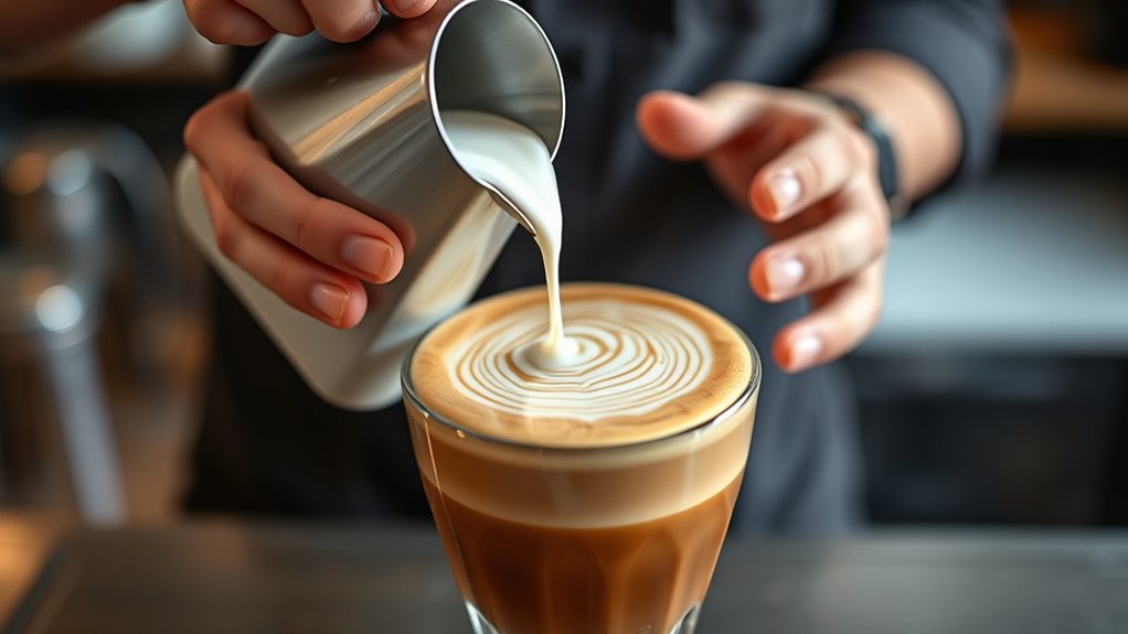 precise milk steaming techniques