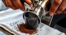 proper coffee grinder cleaning
