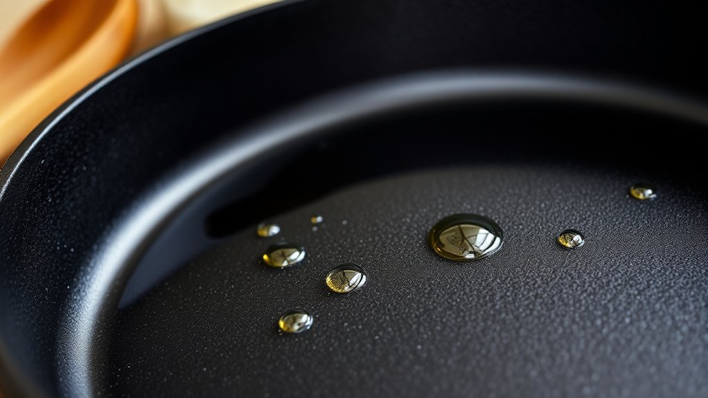 seasoning forms durable protective coating