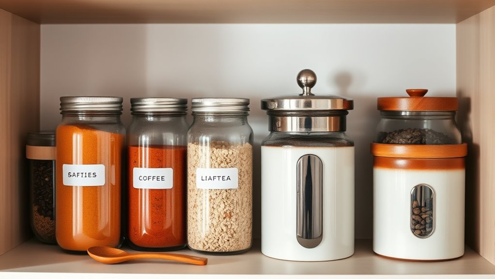 separate spices from beverages