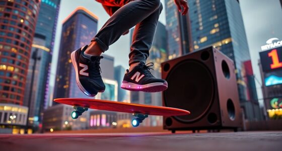 sneaker company integrates music