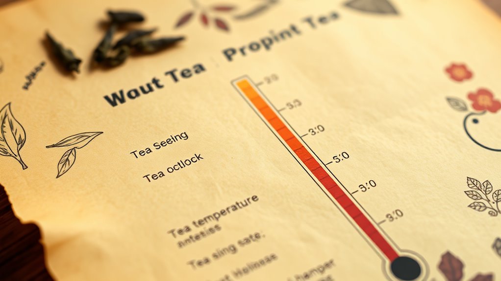 tea brewing temperature guidelines