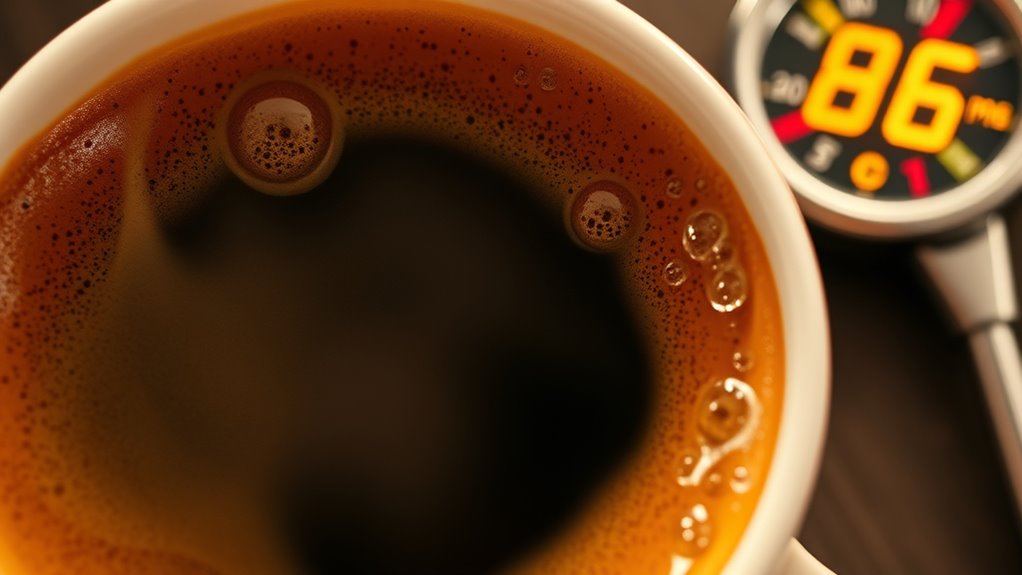 temperature affects coffee solubility