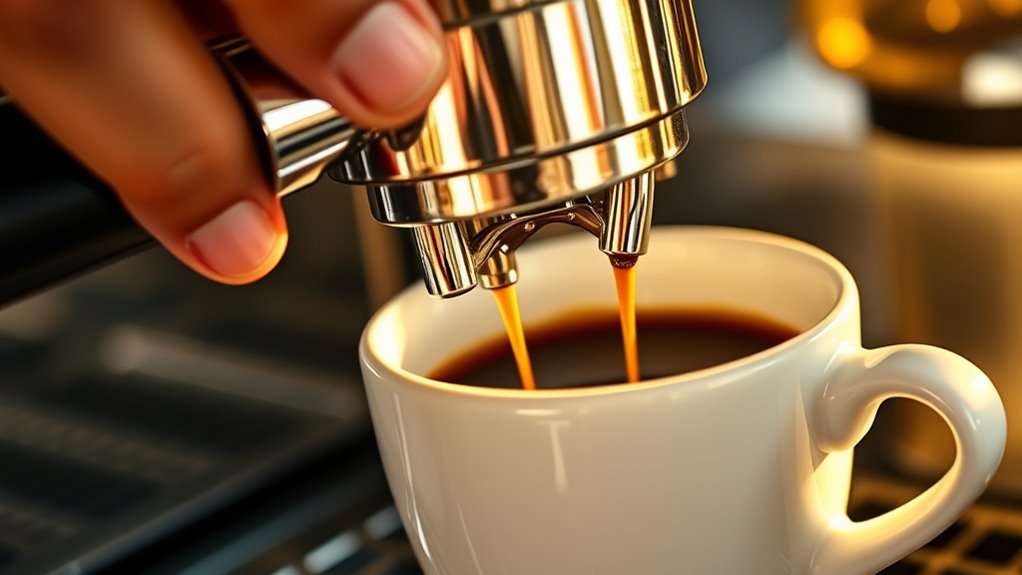 timing espresso pour
