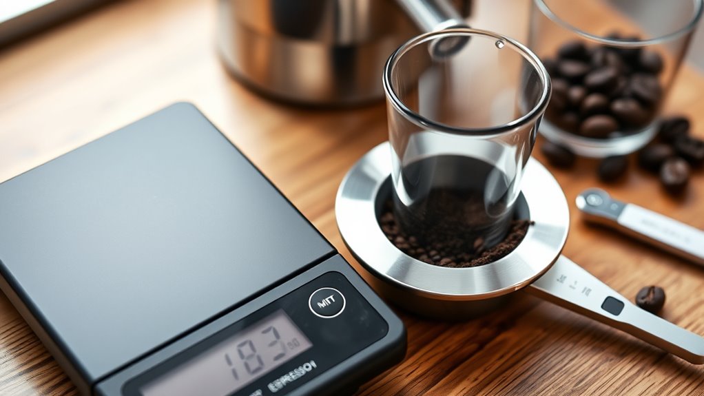 use calibrated precise scales