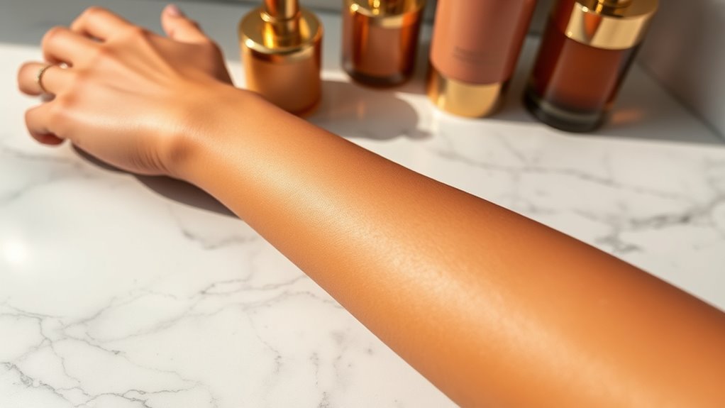choosing flawless self tan
