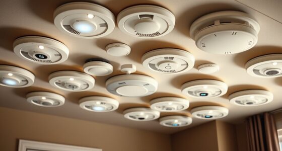 high tech smoke alarms with voice alerts