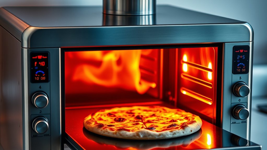 high temperature oven features