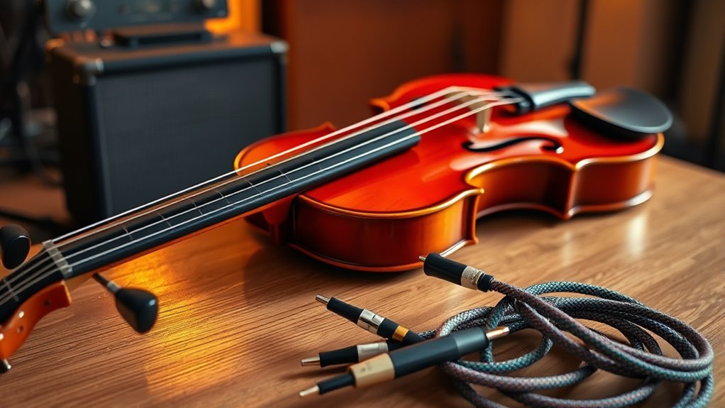 key factors for electric violin