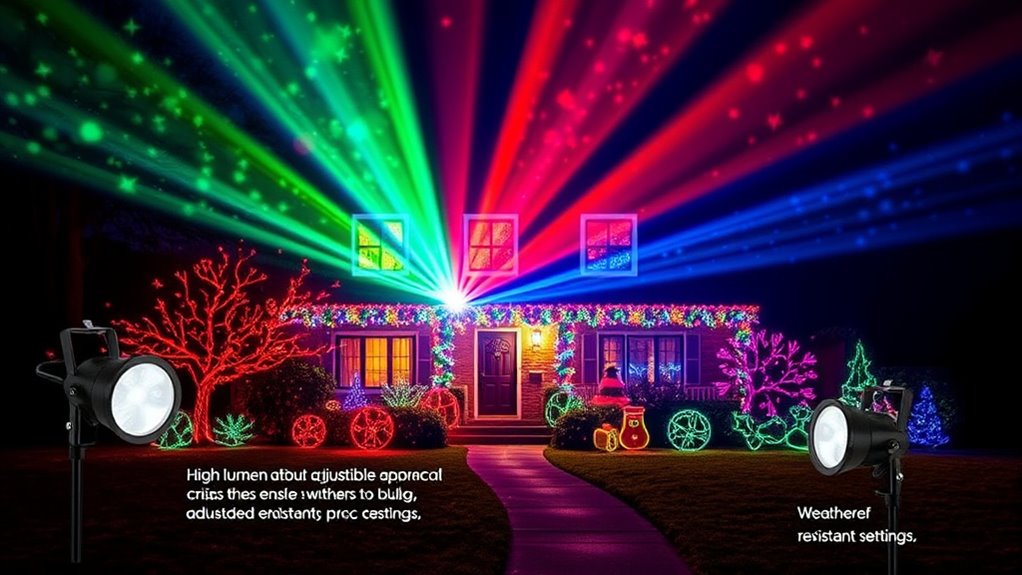 key projection features and considerations