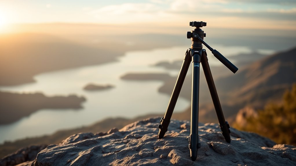 lightweight adjustable stable tripod