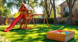luxury backyard play sets