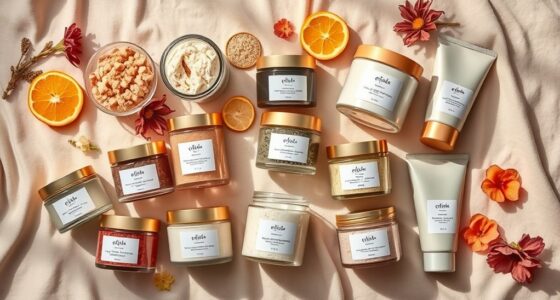luxury body scrub sets