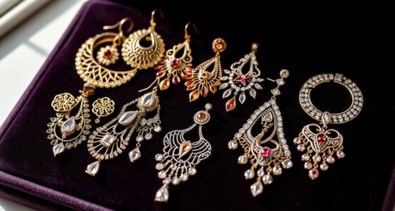 luxury bold earring collections