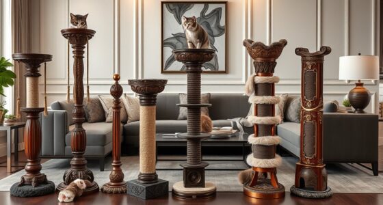 luxury cat scratching posts